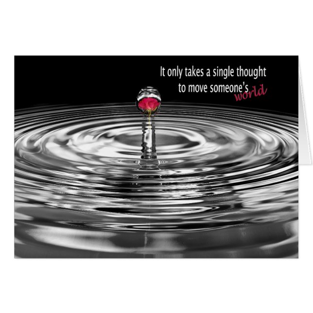 A Single Drop (Front Horizontal)