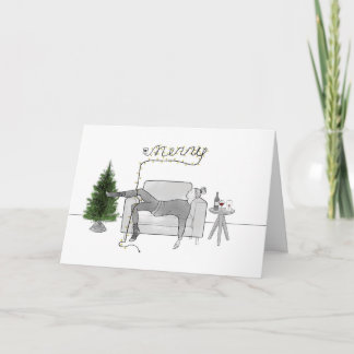 A Single Girl Christmas Card
