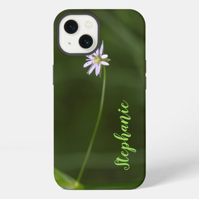 A Single Perfect Flower iPhone Case (Back)