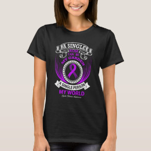 A Single Person my World Cystic Fibrosis T-Shirt