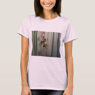 A Single Pink Rose T-Shirt