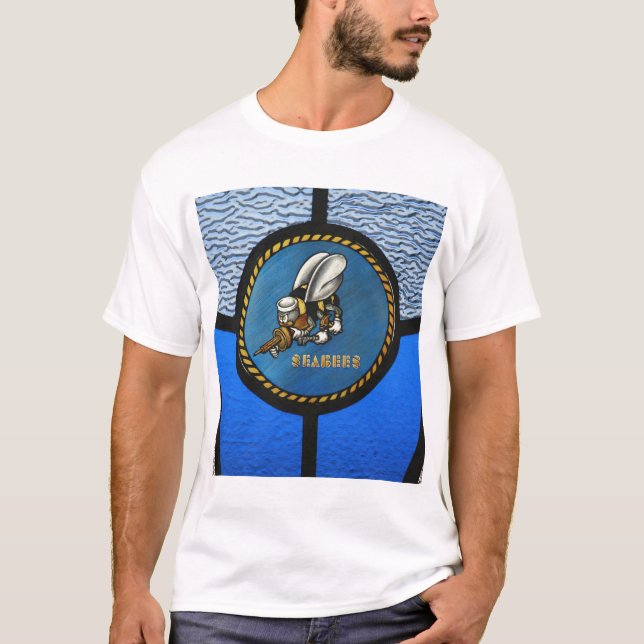 A single Seabee logo T-Shirt (Front)