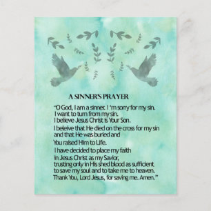 A Sinner's Prayer