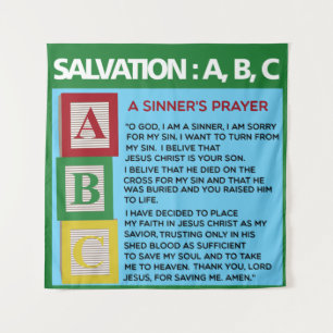 A Sinner's Prayer  Tapestry
