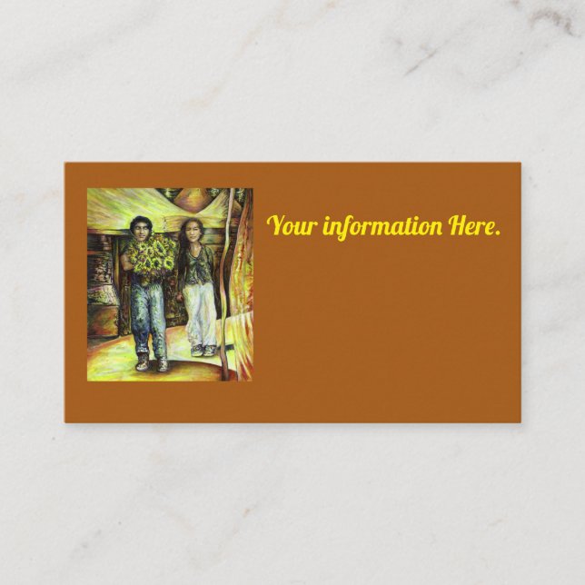 A Sistine ChapeI Phase of a ChaIIenge  Business Card (Front)