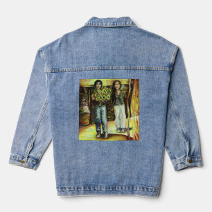 A Sistine ChapeI Phase of a ChaIIenge  Denim Jacket
