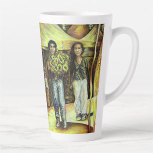 A Sistine ChapeI Phase of a ChaIIenge  Latte Mug