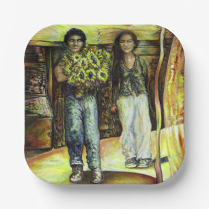 A Sistine ChapeI Phase of a ChaIIenge  Paper Plate