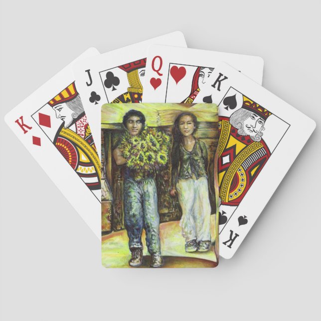 A Sistine ChapeI Phase of a ChaIIenge  Playing Cards (Back)