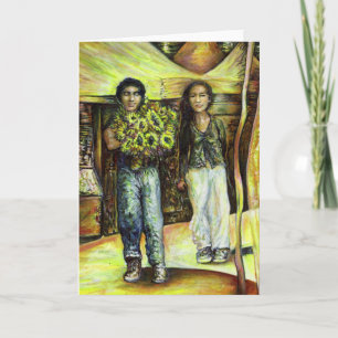 A Sistine ChapeI Phase of a ChaIIenge  Thank You Card