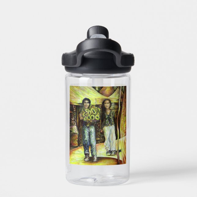 A Sistine ChapeI Phase of a ChaIIenge  Water Bottle (Back)