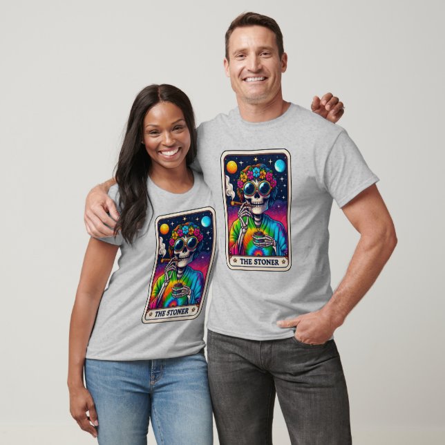 A skeleton the stoner tarot  T-Shirt (Unisex)