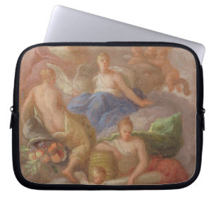A Sketch of Gratitude Crowned by Peace, with Other Laptop Sleeve