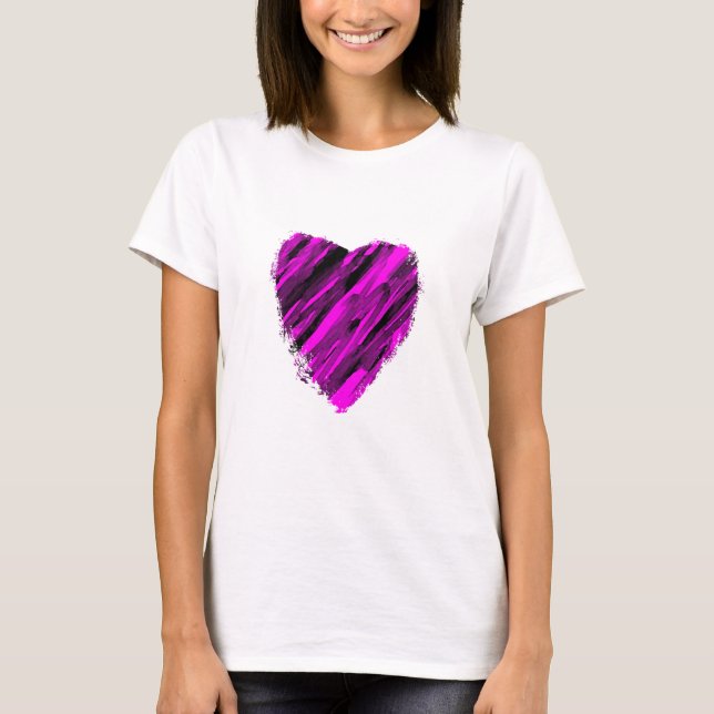A Sketchy Heart T-Shirt (Front)