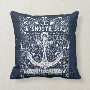 A Skilled Sailor Cushion