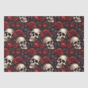 A Skull and Roses Series Design 10 Tissue Paper
