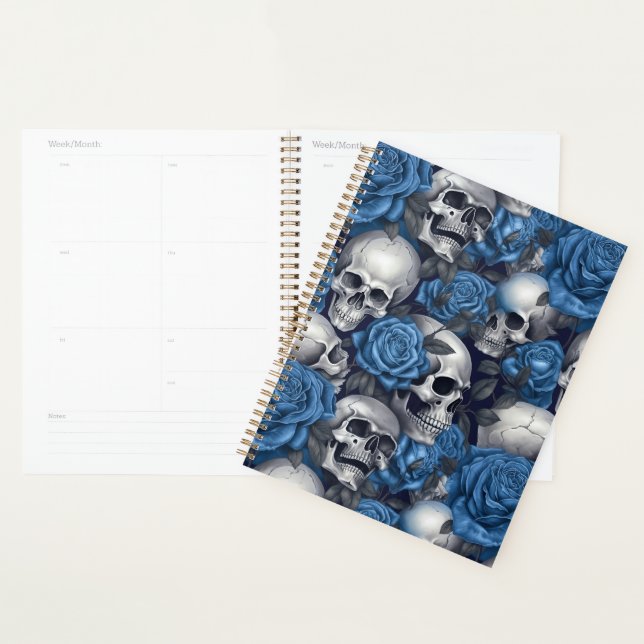 A Skull and Roses Series Design 12 Planner (Display)