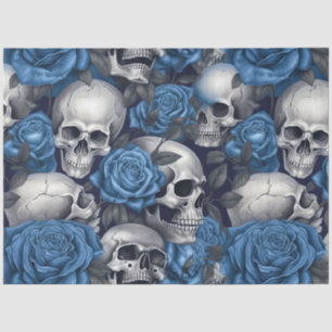 A Skull and Roses Series Design 12 Tissue Paper