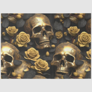 A Skull and Roses Series Design 8 Tissue Paper
