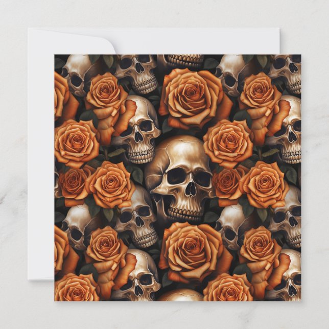 A Skull and Roses Series Design 9 (Front)