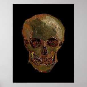 A Skull by Vincent van Gogh Poster