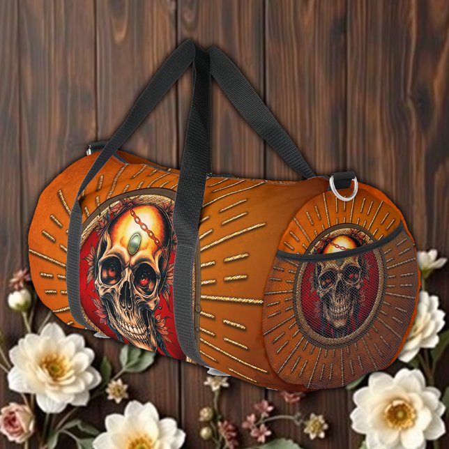 A skull duffle bag (Creator Uploaded)