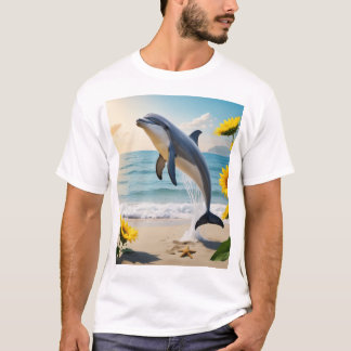 A sleek dolphin leaps gracefully T-Shirt