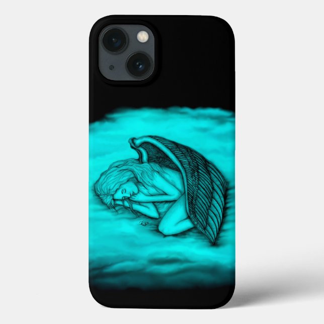 A sleeping Angel Case-Mate iPhone Case (Back)