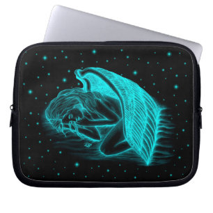 A sleeping Angel Laptop Sleeve