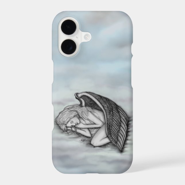 A sleeping Angel on the heavens clouds (Back)