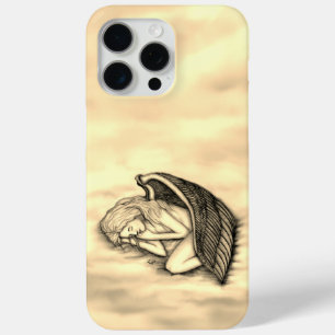 A sleeping Angel on the heavens clouds iPhone 15 Pro Max Case