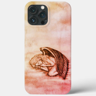 A sleeping Angel on the heavens clouds iPhone 13 Pro Max Case