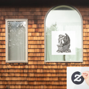 A sleeping Angel on the Stone