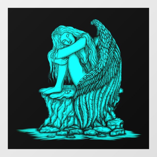 A sleeping Angel on the Stone (Sheet)