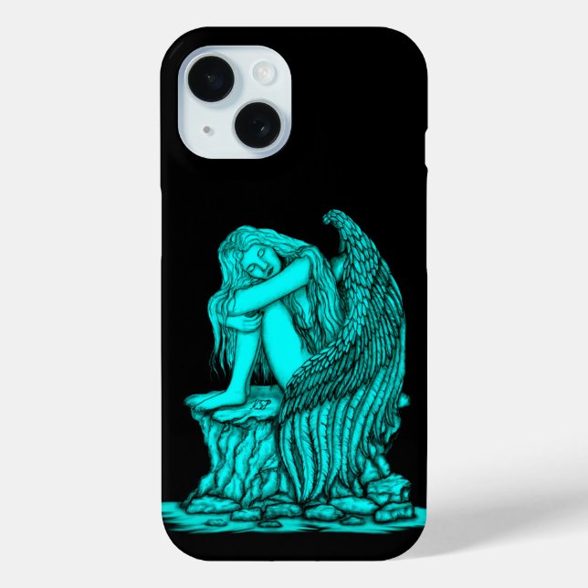 A sleeping Angel on the Stone Case-Mate iPhone Case (Back)