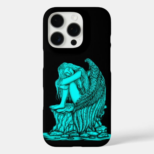 A sleeping Angel on the Stone Case-Mate iPhone Case (Back)