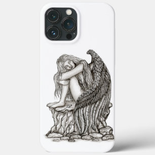 A sleeping Angel on the Stone iPhone 13 Pro Max Case