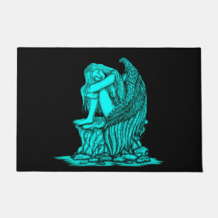 A sleeping Angel on the Stone Doormat