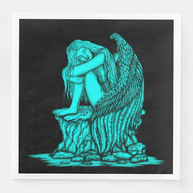A sleeping Angel on the Stone Napkin (Front)