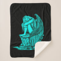 A sleeping Angel on the Stone