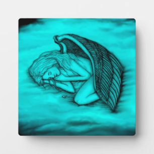 A sleeping Angel Plaque