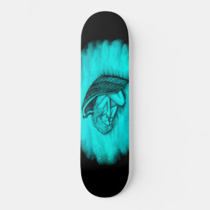 A sleeping Angel Skateboard