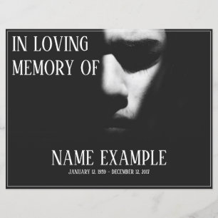 A sleeping face in half shadow