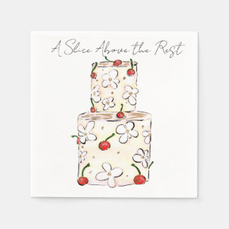 A Slice Above the Rest Favour Bags Napkin