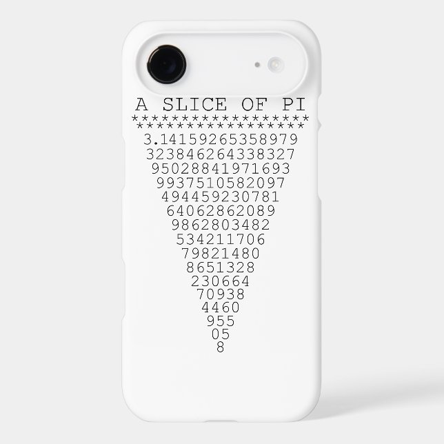 A Slice of Pi Presentation Case-Mate iPhone Case (Back)