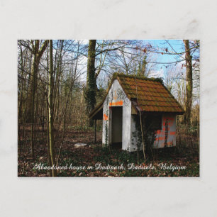 A small abandoned house in Dadipark Postcard