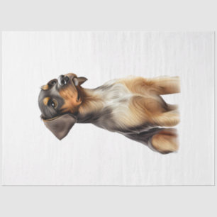 A Small Dog Series Design 3 Tissue Paper