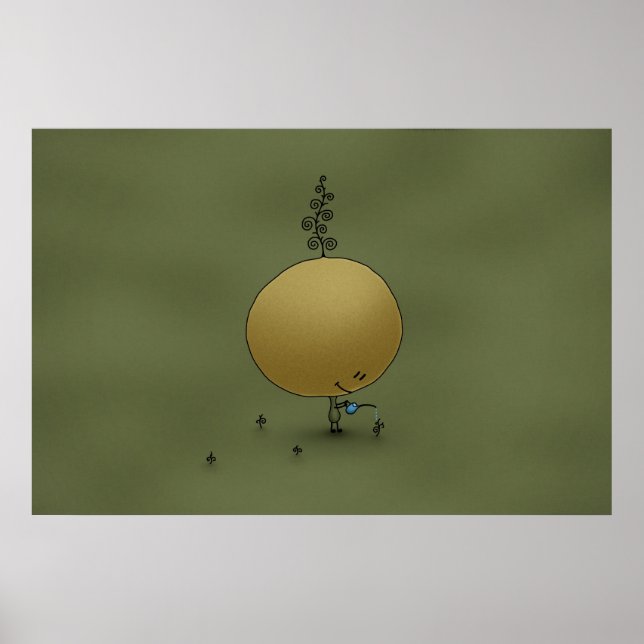 A Small Garden Poster (Front)