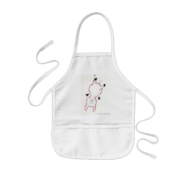 A small pig… kids apron (Front)