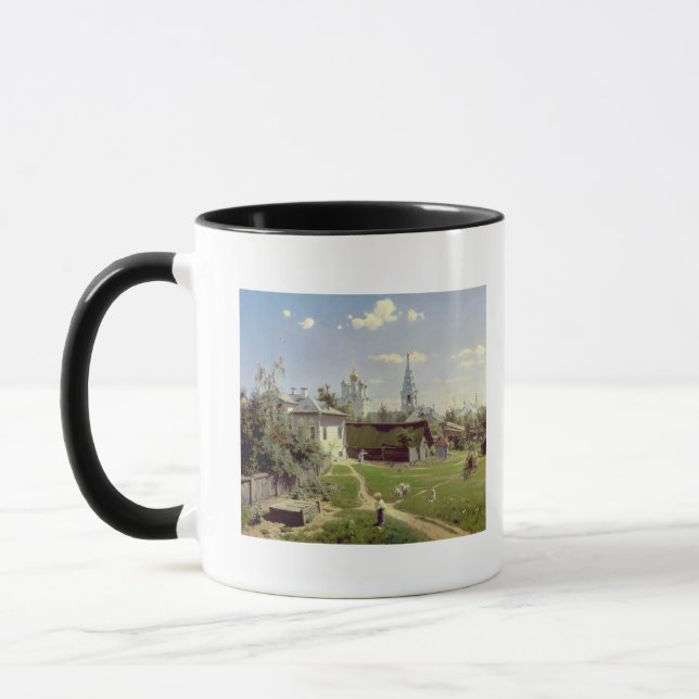 A Small Yard in Moscow, 1878 Mug (Left)